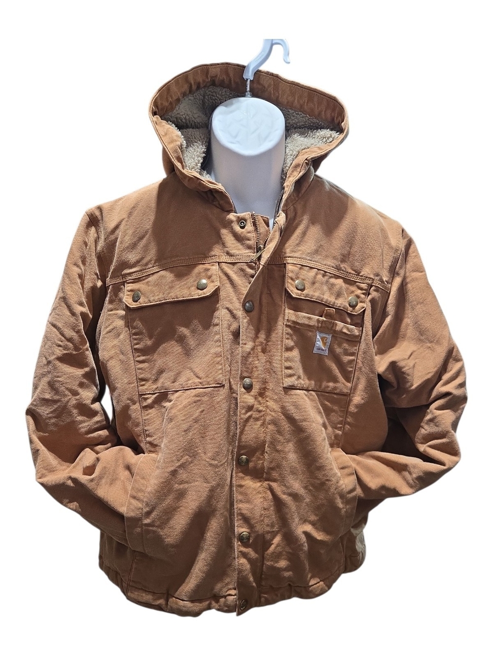 Carhartt Washed Duck Bartlett jacket, model OJ3826-M Men's Size Large